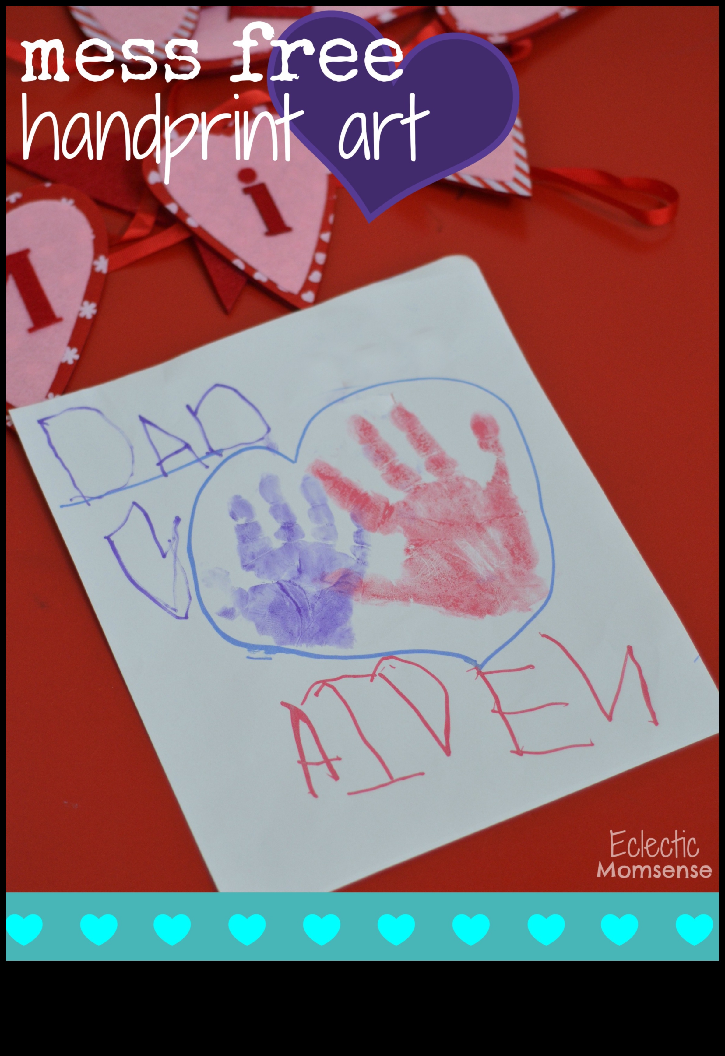 Happy Handprints Rechizite de artă pentru bebeluși fără mizerie pentru expresie creativă 3 Amprente fericite: Rechizite de artă pentru bebeluși fără mizerie