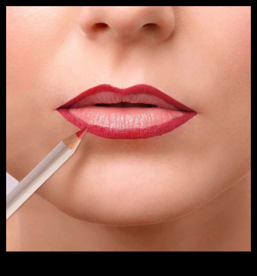 Creion de buze și iluminare: Îmbunătățiți-vă caracteristicile cu precizie