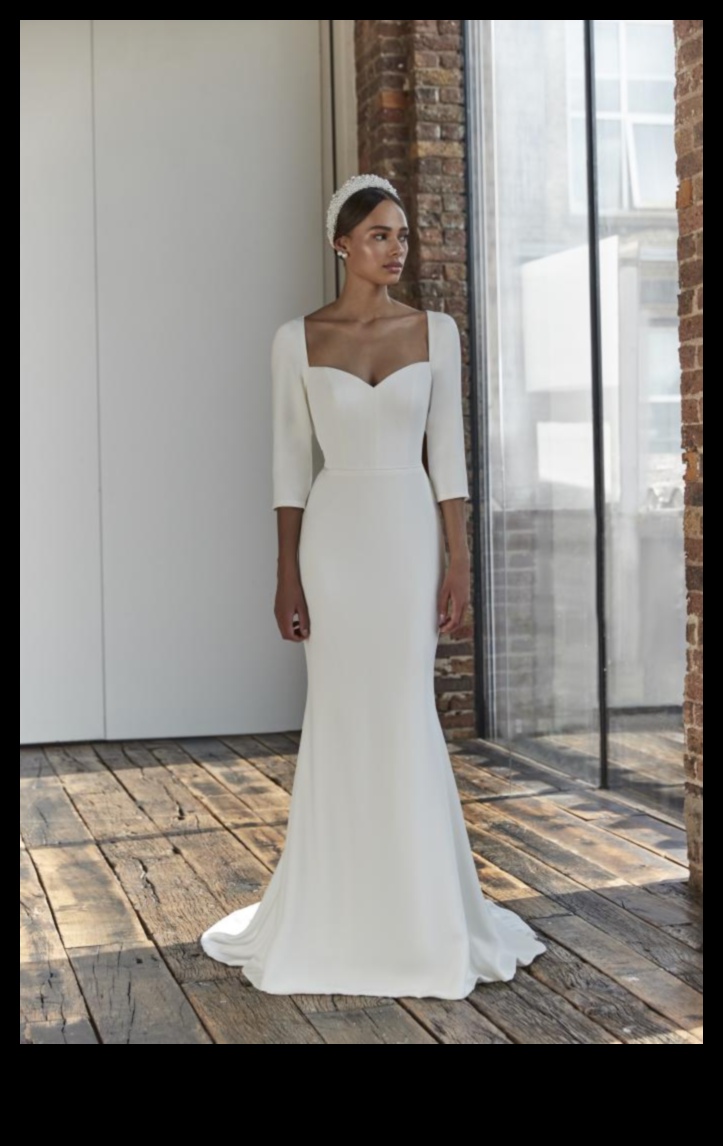 Rafinament elegant: tendințe moderne de rochii de mireasă