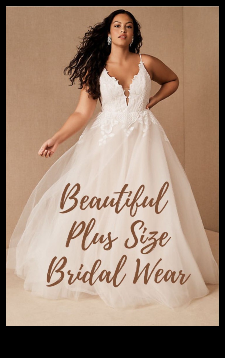 Glam cu figură întreagă: rochii de mireasă de mărime mare care orbiesc