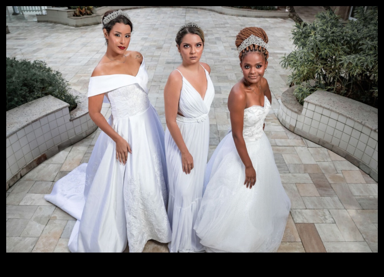 Ansamblu încântător: Magie rochie de mireasă modernă