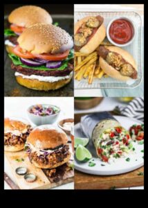 Opțiuni de fast-food vegan: opțiuni de navigare din mers