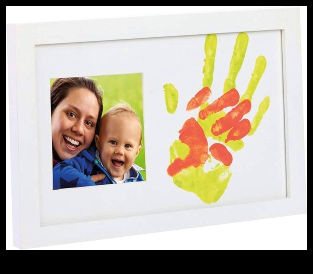 Happy Handprints Rechizite de artă pentru bebeluși fără mizerie pentru expresie creativă 1 Amprente fericite: Rechizite de artă pentru bebeluși fără mizerie
