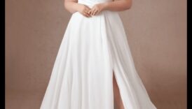 Glam cu figură întreagă: rochii de mireasă de mărime mare care orbiesc